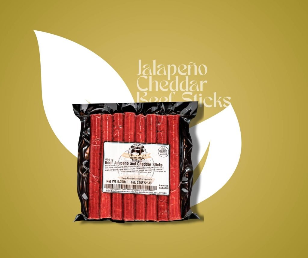 jalapeño cheddar beef sticks