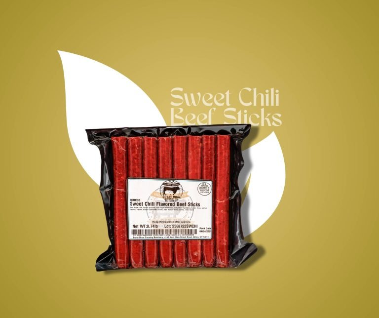 sweet chili beef sticks